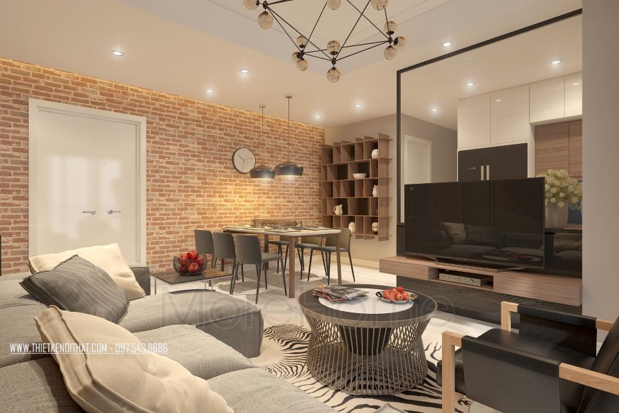 Thiết kế chung cư hiện đại tại Ruby Tower