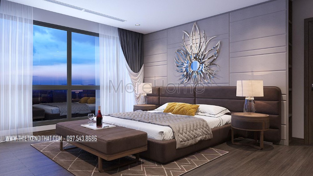 Các mẫu thiết kế nội thất phòng ngủ khách sạn sang trọng và đẳng cấp