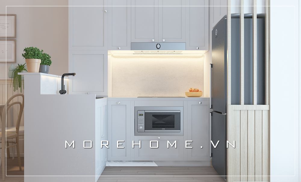 Mẫu thiết kế nội thất phòng bếp hiện đại