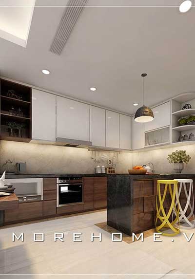 Danh sách bố trí phòng bếp khoa học, nghệ thuật