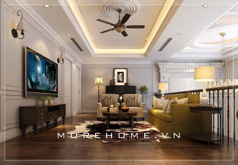 Thiết kế phòng khách đương đại