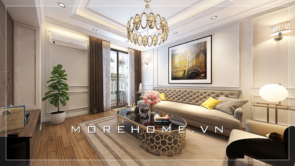 Thiết kế phòng khách đương đại