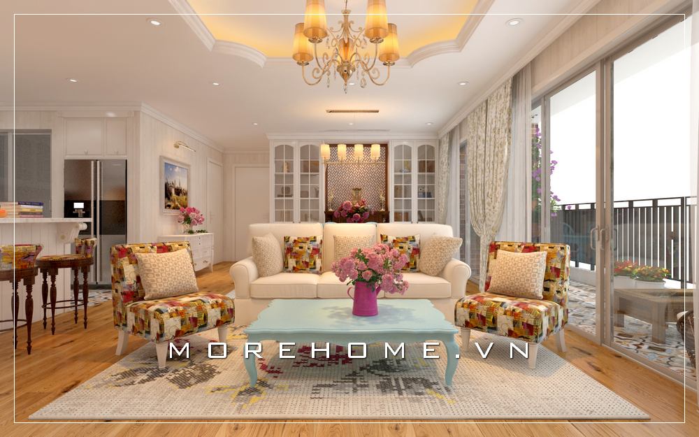 Thiết kế phòng khách đương đại