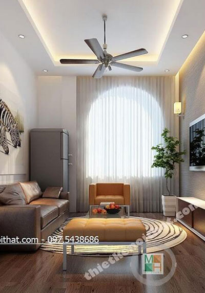 Xu hướng bố trí phòng khách hiện đại độc đáo