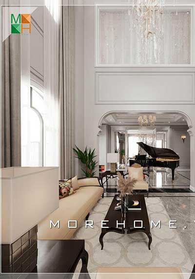 Sức hút của những mẫu thiết kế phòng khách cao cấp nhất