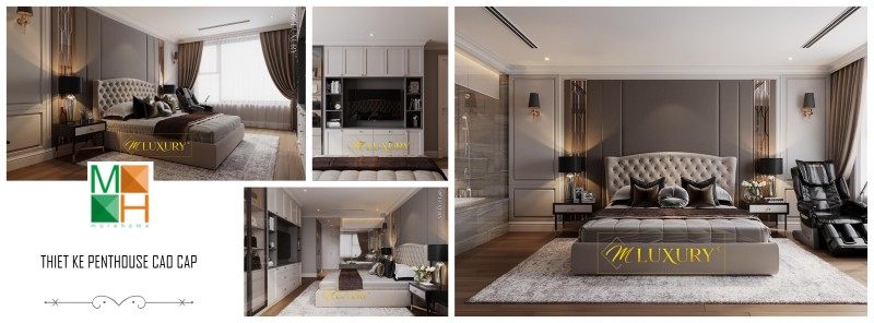 Thiết kế nội thất Penthouse cao cấp Thiết kế nội thất Penthouse cao cấp