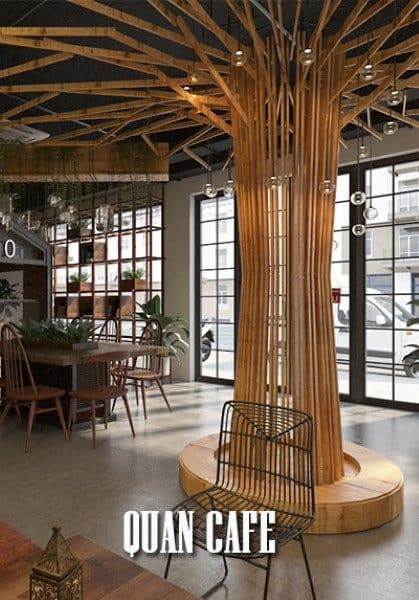Thiết kế nội thất quán cafe lạ mắt với vẻ đẹp sáng tạo từ kts. Morehome
