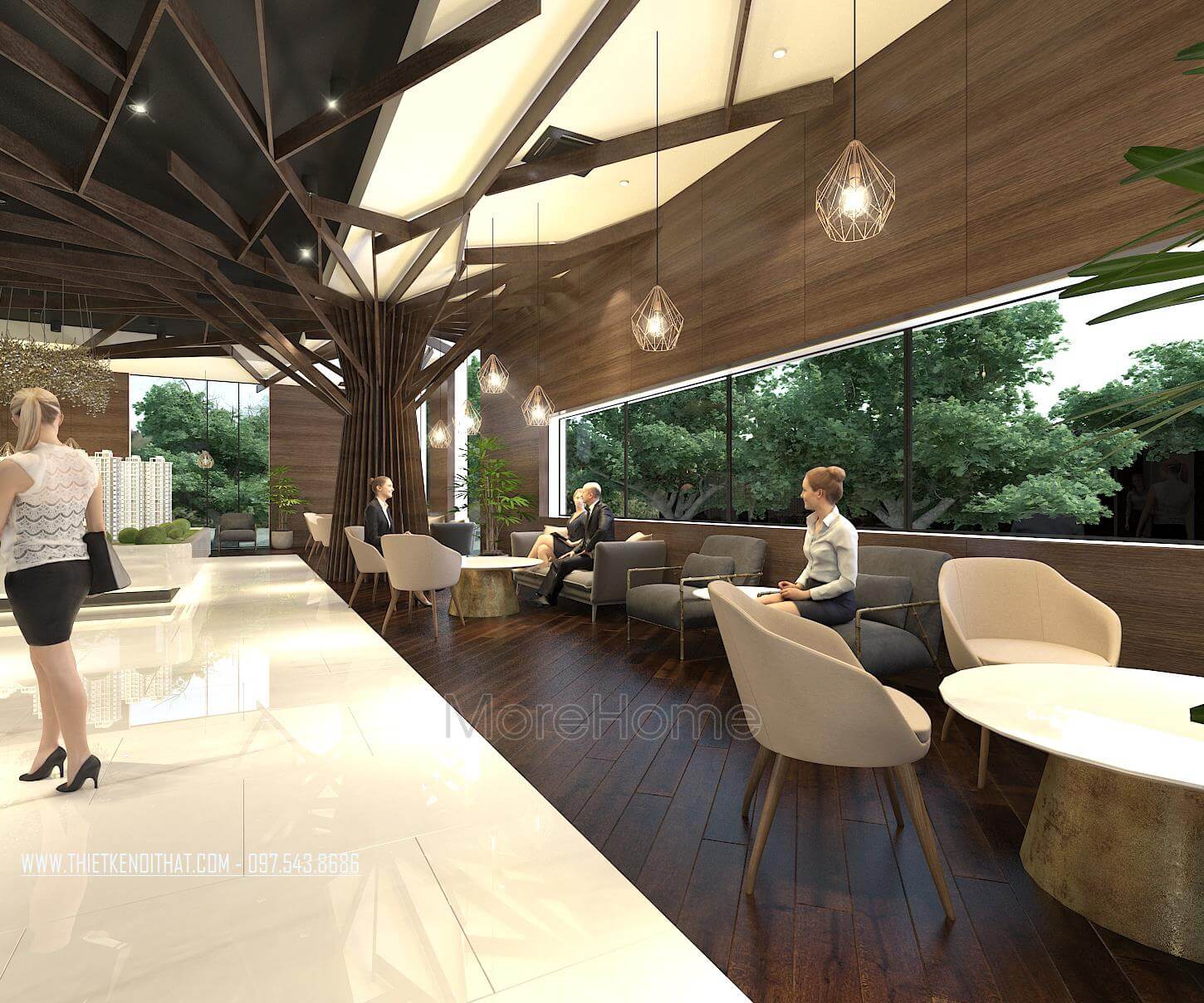 Thiết kế sàn giao dịch bất động sản FLC