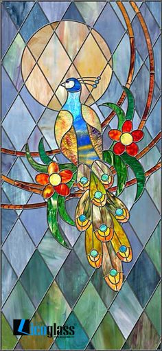 Tranh kính nghệ thuật mẫu 10