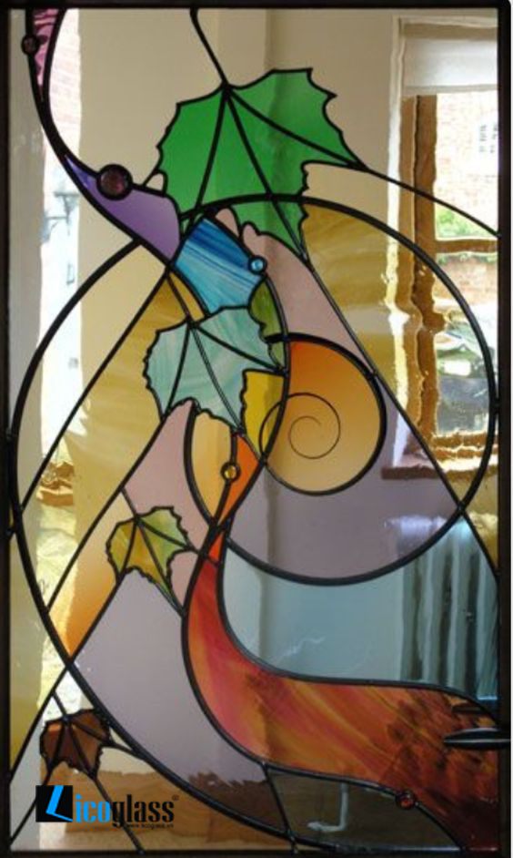 Tranh kính nghệ thuật mẫu 11