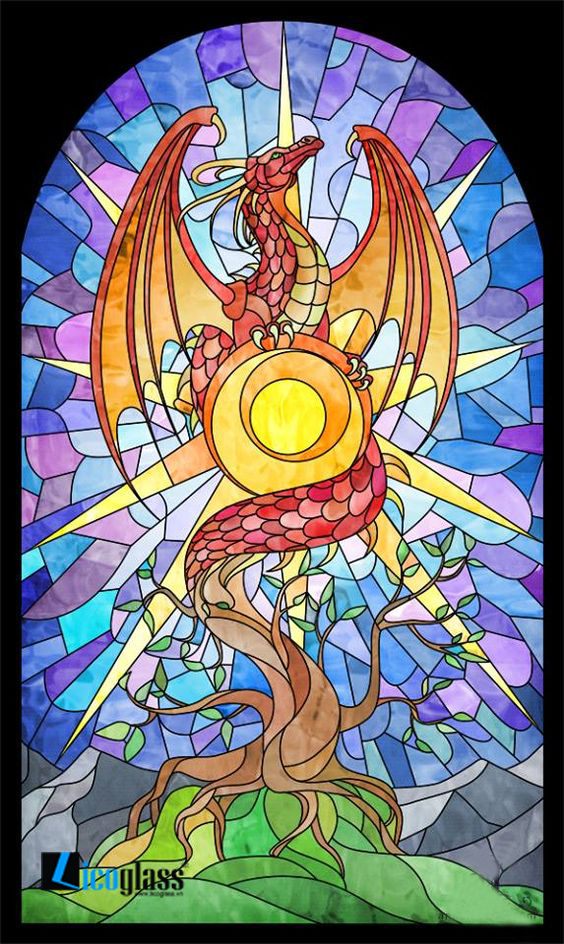 Tranh kính hiện đại mẫu 04