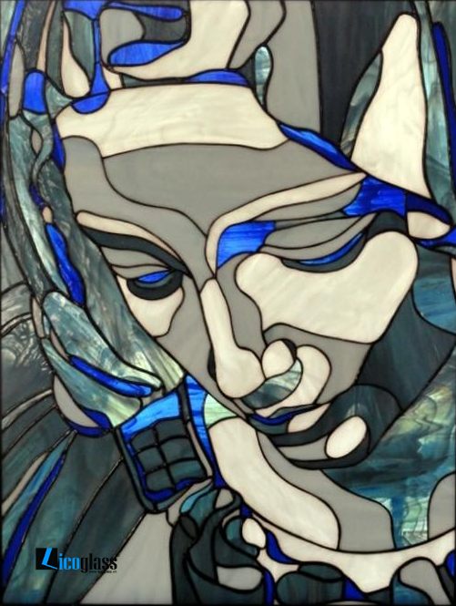 Tranh kính hiện đại mẫu 05