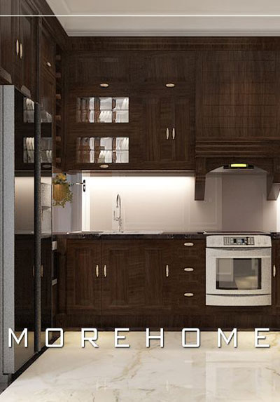Bộ sưu tập các mẫu tủ bếp gỗ đẹp, phù hợp với phòng bếp nhà bạn