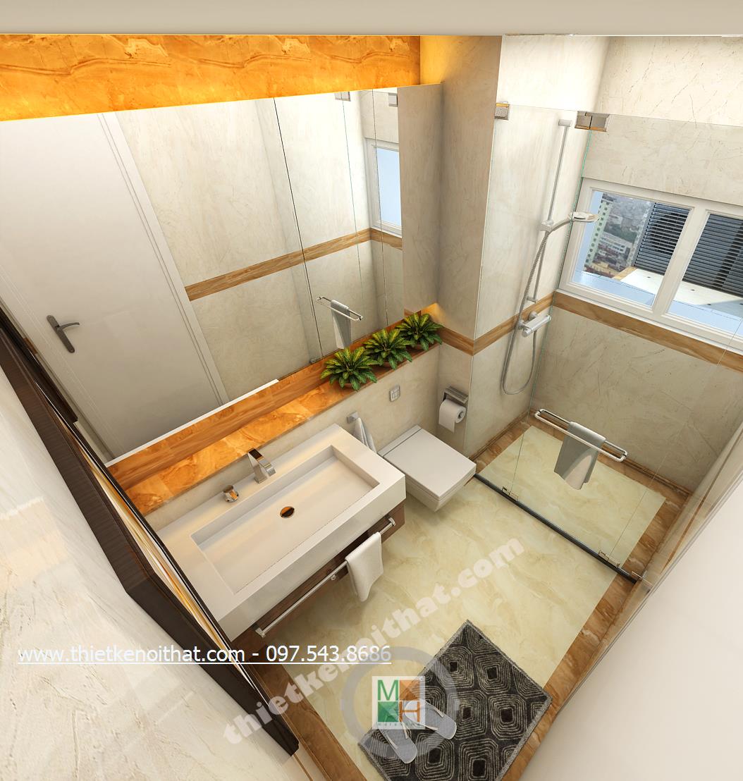 Thiết kế nội thất căn hộ chung cư Duplex