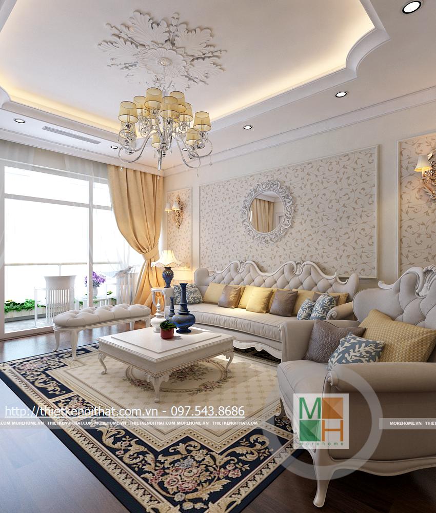 Thiết kế nội thất chung cư Mandarin Garden