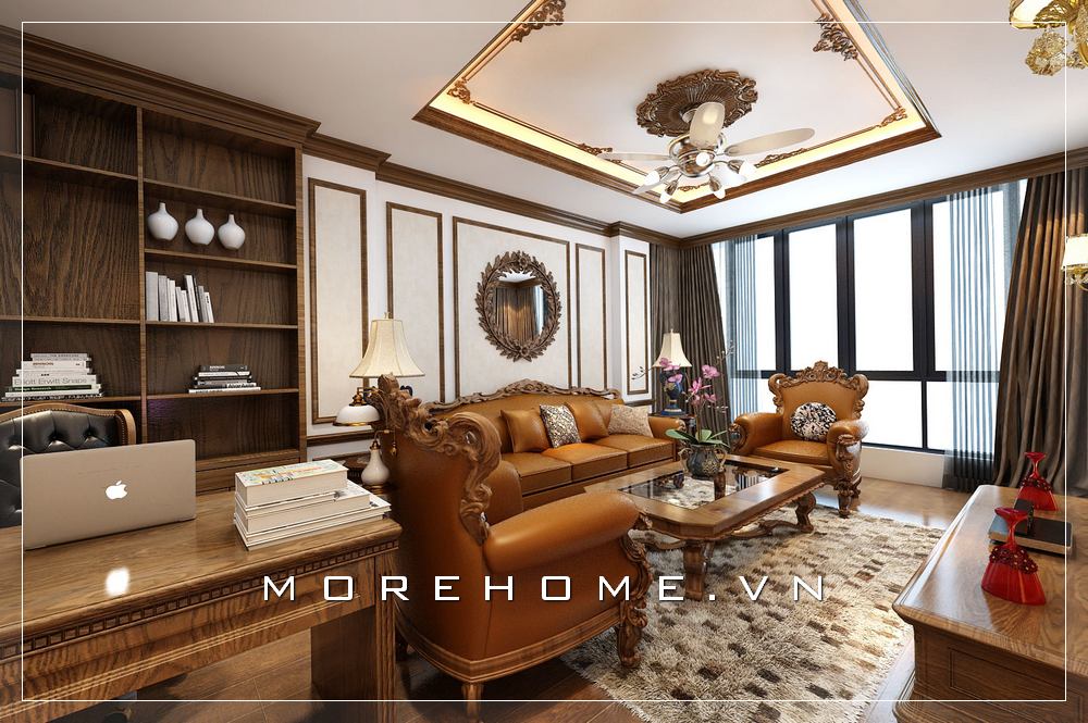 Thiết kế nội thất phòng khách cao cấp