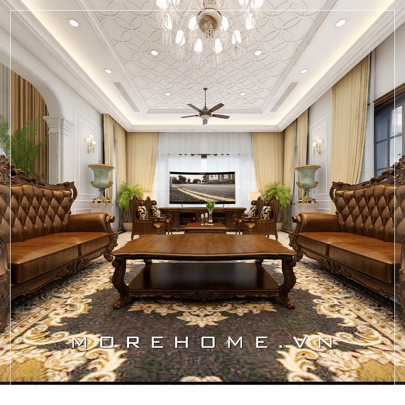 Thiết kế phòng khách chung cư