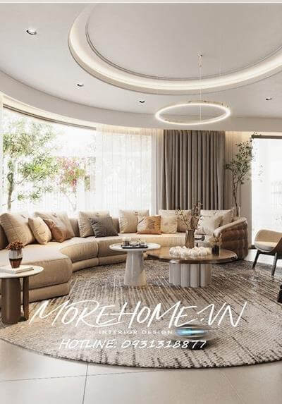  Thiết kế nội thất biệt thự tân cổ điển 