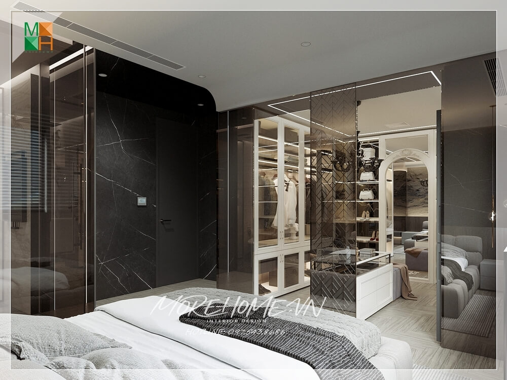 Thiết kế nội thất căn hộ chung cư Paris Hoàng Kim Quận 2, Thành phố Thủ Đức