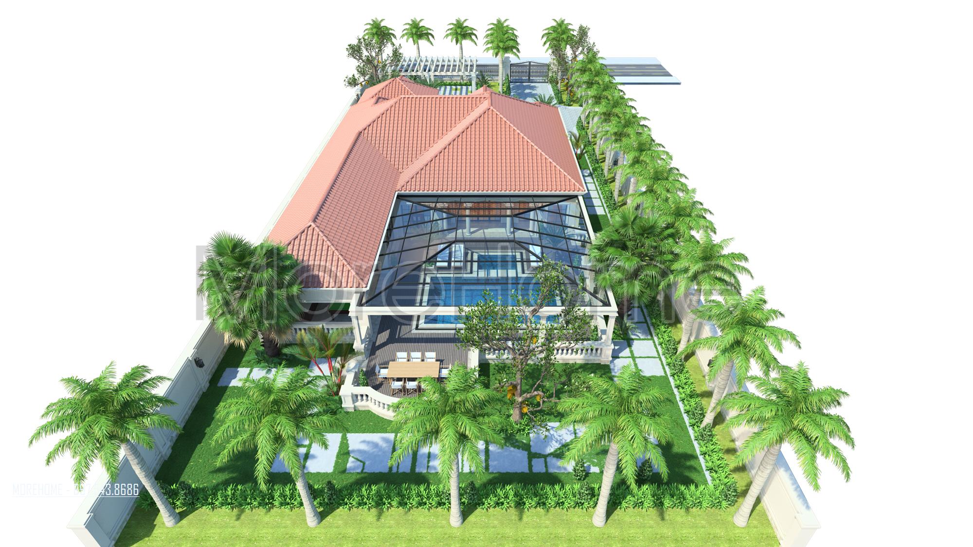 Thiết kế biệt thự nghỉ dưỡng cao cấp tại thanh hóa