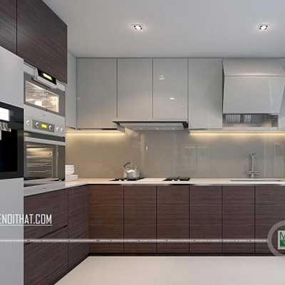 Tủ bếp laminate