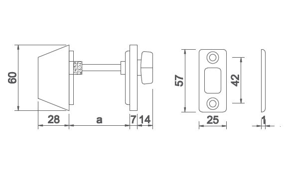 Khóa cóc đơn 4.13.998