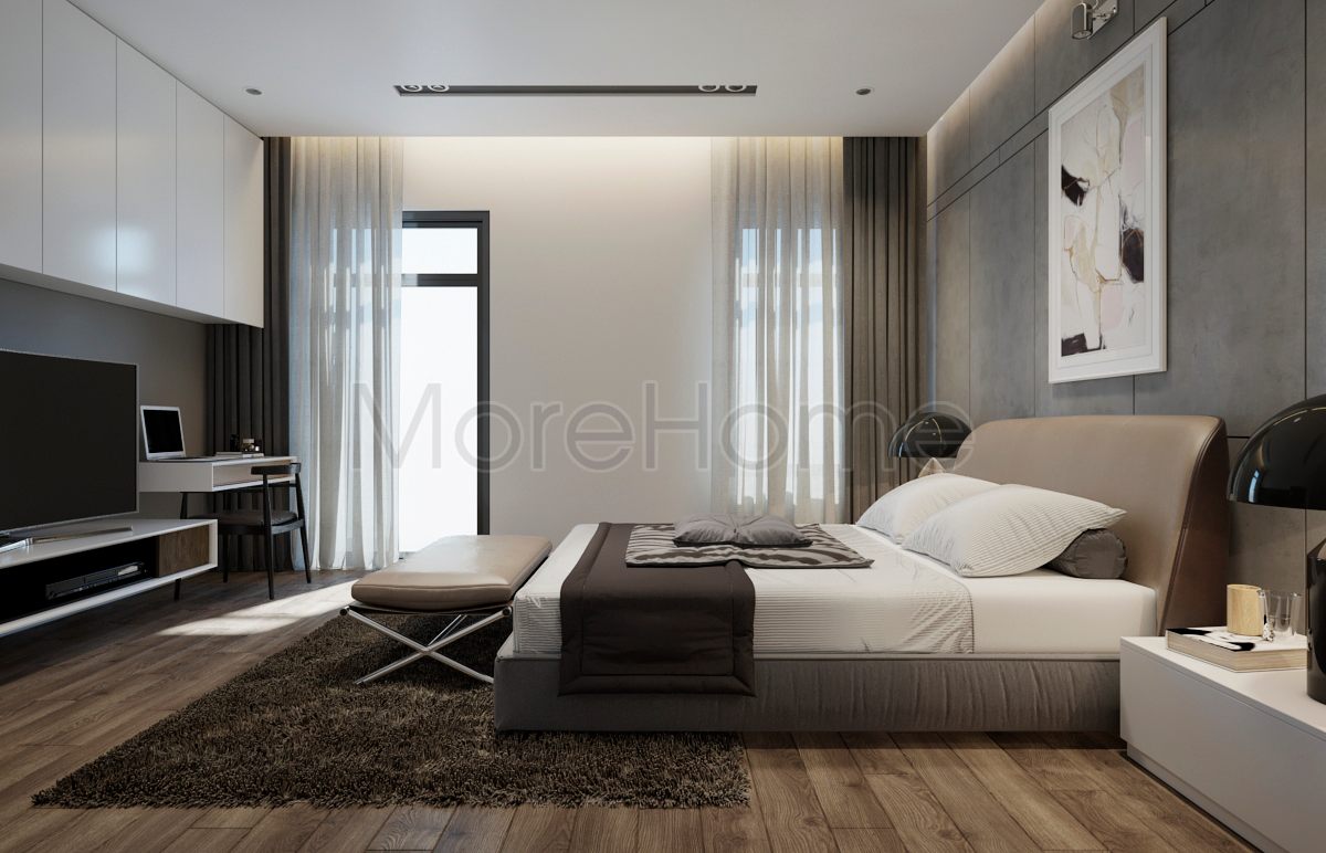 Thiết kế phòng ngủ khách sạn 3 sao Cầu Giấy