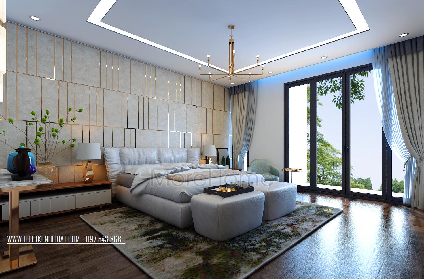 90 mẫu phòng ngủ khách sạn loại Suite phong cách luxury cao cấp p1   designsvn