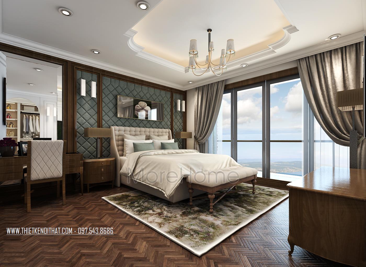 Hãy cùng khám phá thiết kế nội thất tân cổ điển sang trọng của khách sạn 5 sao tại Hà Nội. Chúng tôi tự hào mang đến một không gian đầy cảm hứng với sự kết hợp giữa hiện đại và cổ điển, tạo nên sự tinh tế và lịch lãm cho khách hàng của chúng tôi.