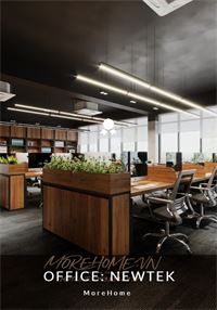 Thiết kế văn phòng nhà máy công ty Newtek phong cách hiện đại, sang trọng