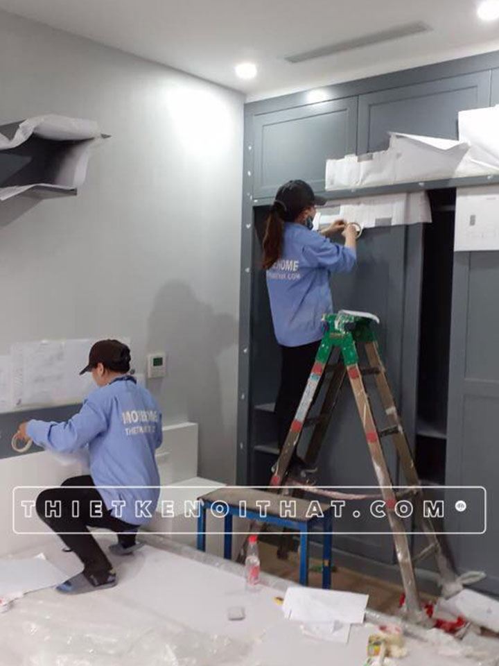 Xưởng gỗ công nghiệp thi công đồ gỗ