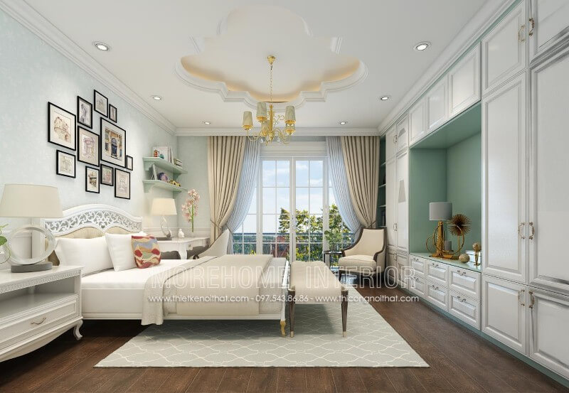Giường ngủ có chân Giường ngủ có chân