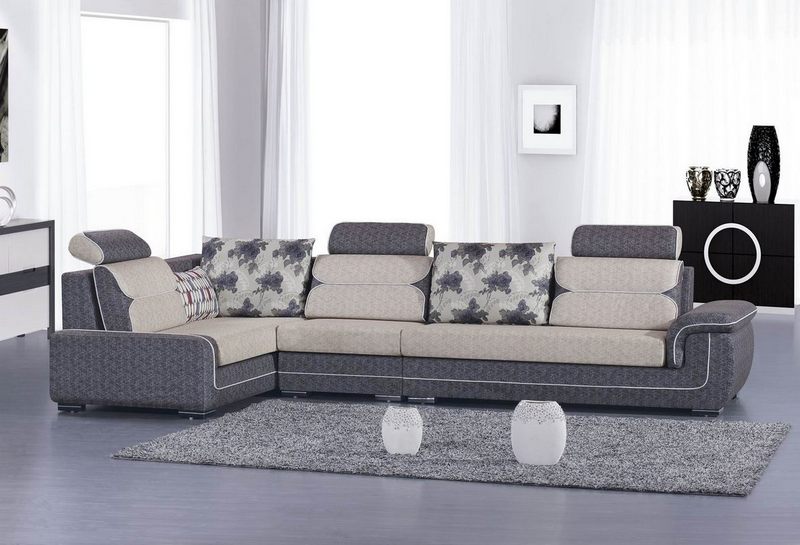 Sofa bọc nỉ - xu hướng nội thất mới mẻ - sang trọng