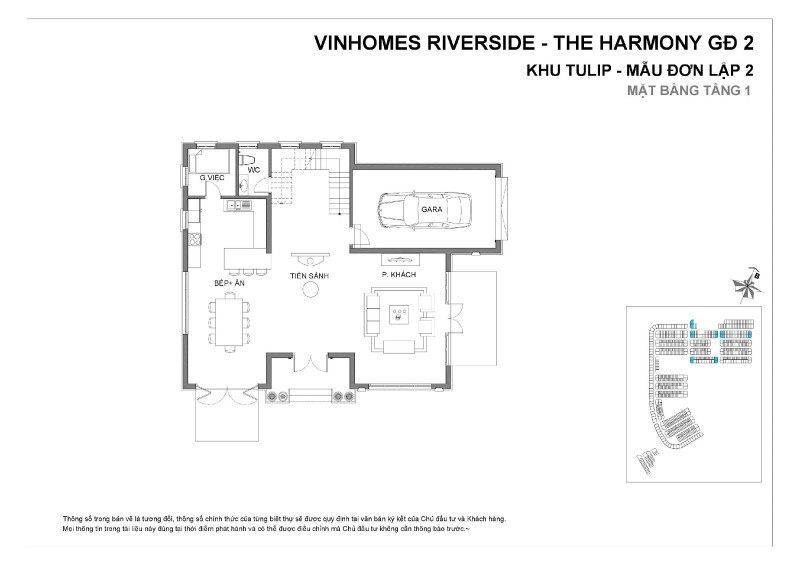 Tư vấn thiết kế nội thất biệt thự Vinhomes Riverside The Harmony phong cách Italia tiểu khu Tulip