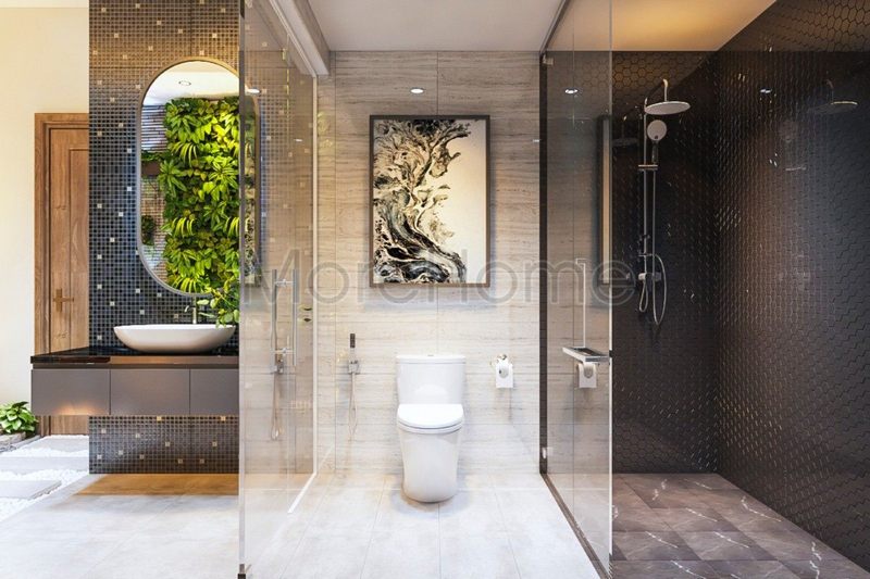 Xu hướng thiết kế phòng tắm khách sạn mới nhất đầy đủ tiện nghi và sang trọng