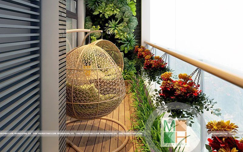 Mang cây xanh vào không gian sống biệt thự hiện đại
