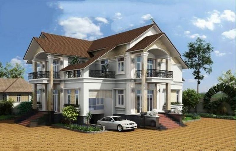 Mẫu thiết kế thi công nhà biệt thự có tầng hầm đẹp Mẫuthiếtkếthicông...