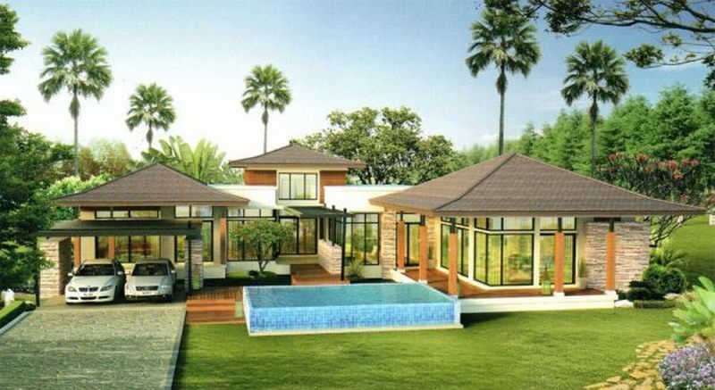 Tổng hợp các mẫu thiết kế biệt thự vườn đẹp Tổng hợp các mẫu thiết kế biệt thự vườn đẹp