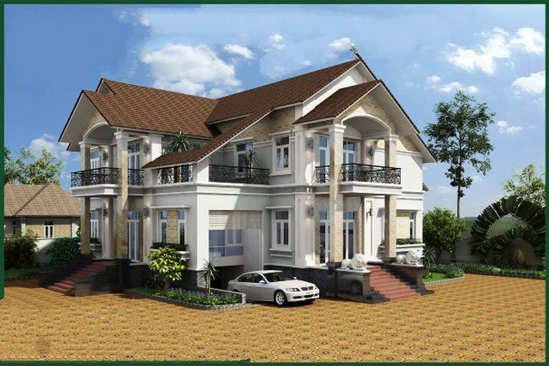 Tổng hợp các mẫu thiết kế biệt thự vườn đẹp Tổng hợp các mẫu thiết kế biệt thự vườn đẹp