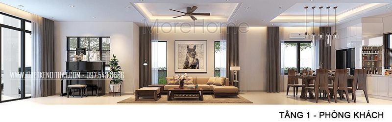 20+ Thiết kế nội thất phòng khách nhà ống đẹp mê ly 20+ Thiết kế nội thất phòng khách nhà ống đẹp mê ly