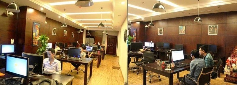 thiết kế văn phòng làm việc nhỏ đẹp 30m2,50m2,60m2,100m2