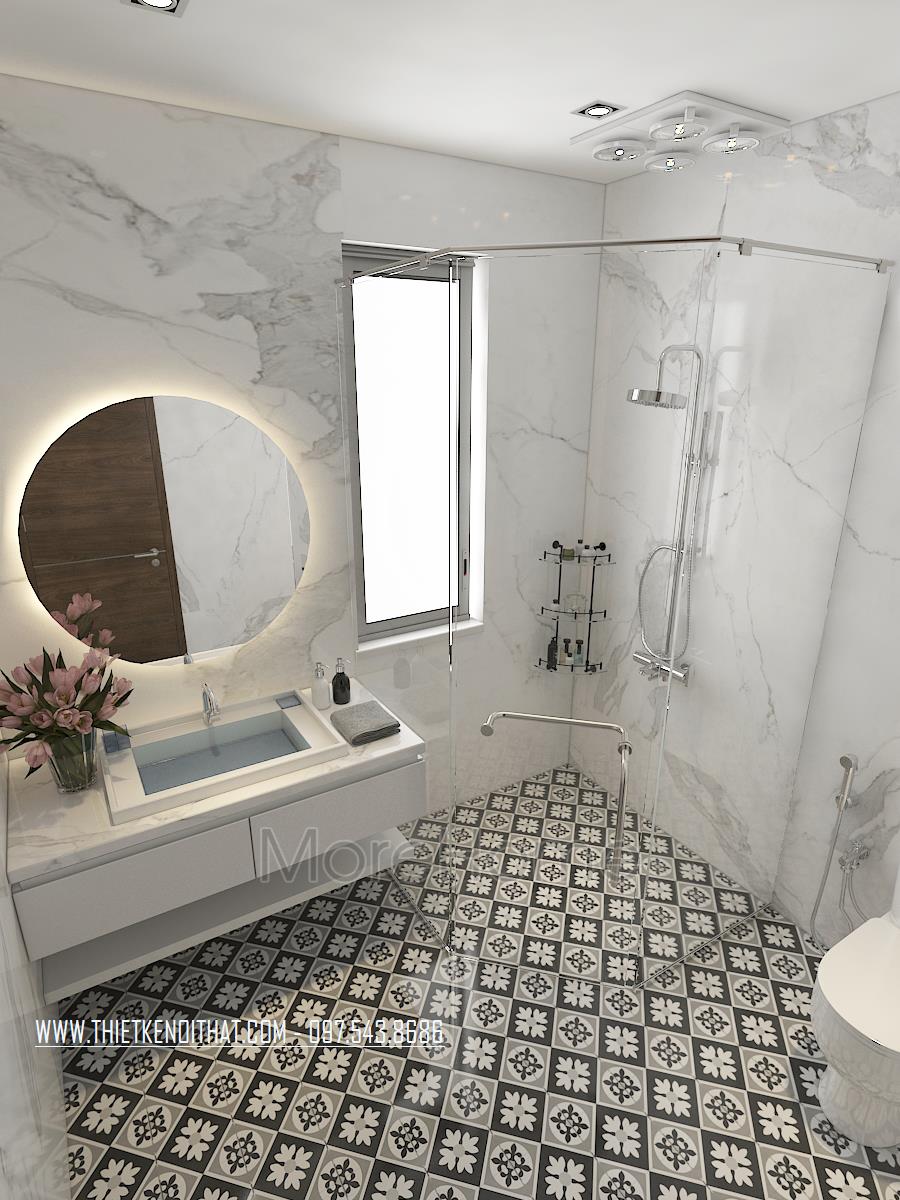 15 ý tưởng thiết kế nhà tắm/nhà vệ sinh nhỏ đẹp - Thiết bị vệ sinh cao cấp