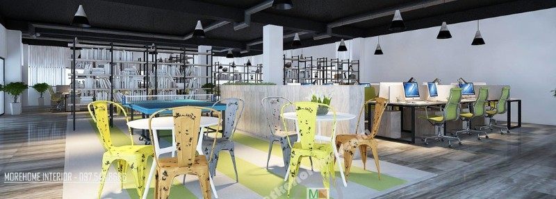 Thiết kế văn phòng mở Thiết kế văn phòng mở