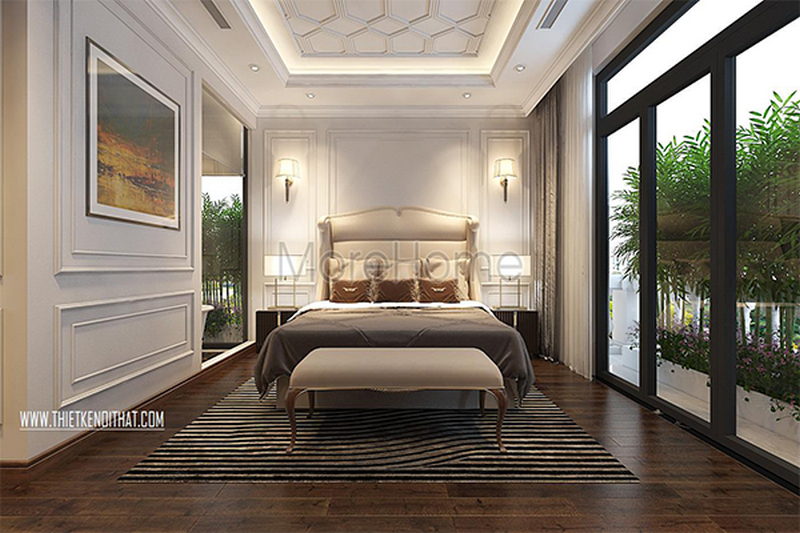 Thiết kế phòng ngủ đơn giản hơn với mẫu giường ngủ cao cấp