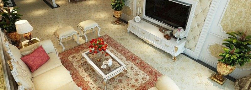 Kệ tivi tân cổ điển Morehome nâng tầm đẳng cấp cho phòng khách nhà bạn