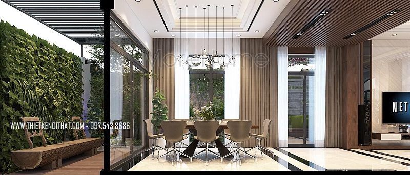 Mẫu thiết kế kiến trúc nội thất xanh, ấn tượng Mẫu thiết kế kiến trúc nội thất xanh đẹp, ấn tượng