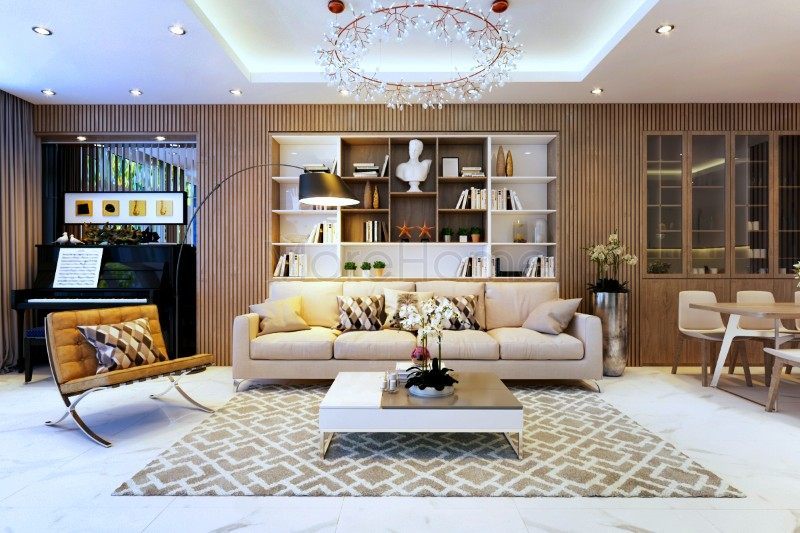 Thiết kế nội thất phòng khách hiện đại Thiết kế nội thất phòng khách hiện đại