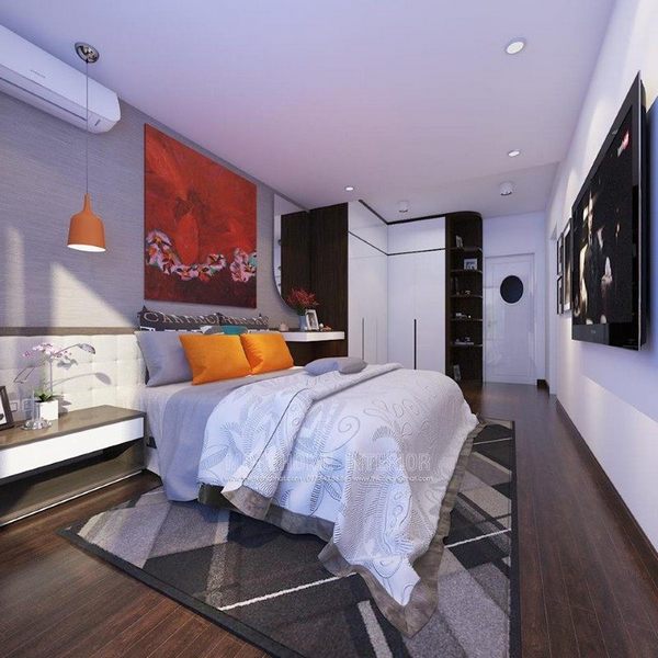 Thiết kế nội thất chung cư D'.le Roi Soleil Quảng An hiện đại độc đáo