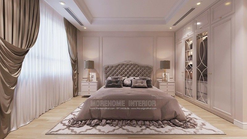 Nội thất gỗ tự nhiên Thiết kế nội thất chung cư gỗ tự nhiên