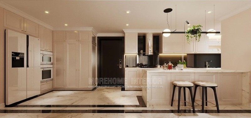 Nội thất gỗ tự nhiên Thiết kế nội thất chung cư gỗ tự nhiên
